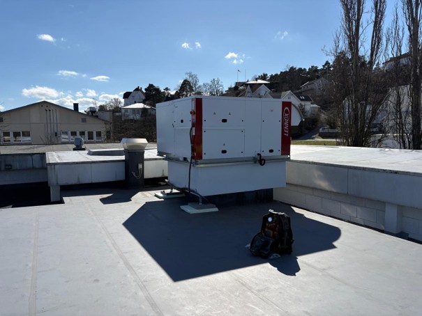 Austausch der Rooftop-HVAC-Anlage für die St1 Kråkerøy Energiestation in Fredrikstad